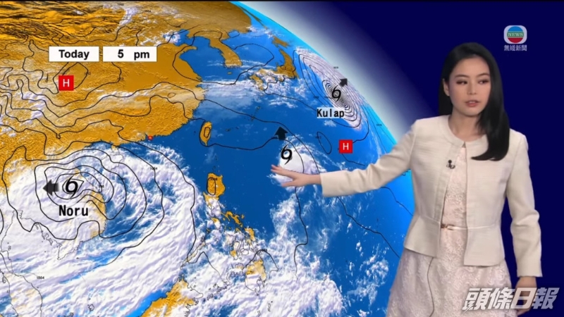近日網(wǎng)上流傳一條林婷婷為明珠臺(tái)天氣報(bào)告彩排的影片。