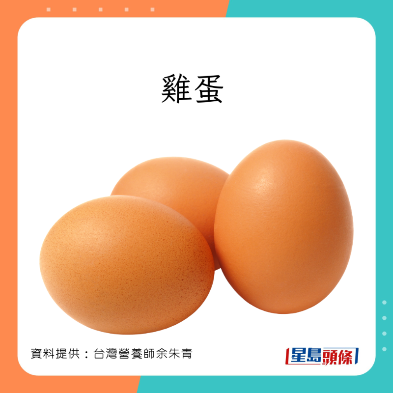 營養(yǎng)師余朱青講解不同蛋的營養(yǎng)價值。