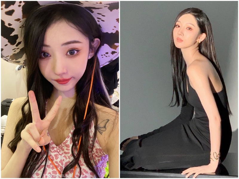 李恩（左）和都美竹曾是閨密，鬧翻後，李恩決定當(dāng)吳亦凡二審的證人，試圖揭開都美竹的謊言。（圖／微博@李恩、都美竹）