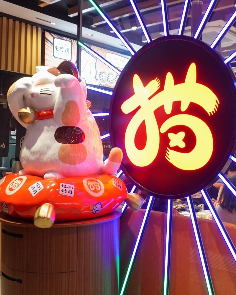 貓抓烤肉繼先后于內(nèi)地主要城市包括深圳及上海開(kāi)設(shè)逾30多家分店，其后擴(kuò)充至新加坡開(kāi)店。