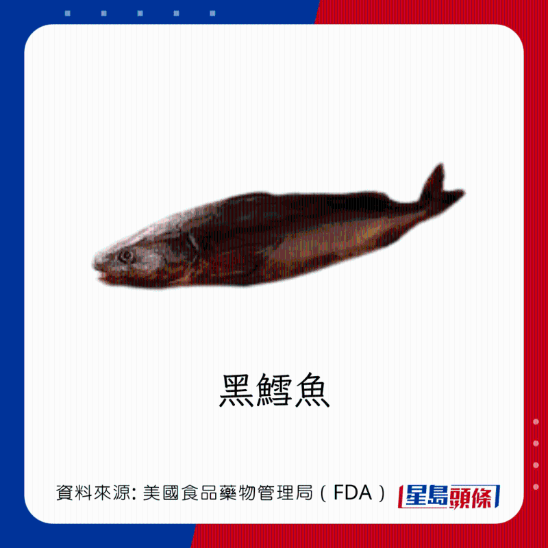 醫(yī)生列62種安全+危險(xiǎn)魚類 良好選擇 （汞含量中等）