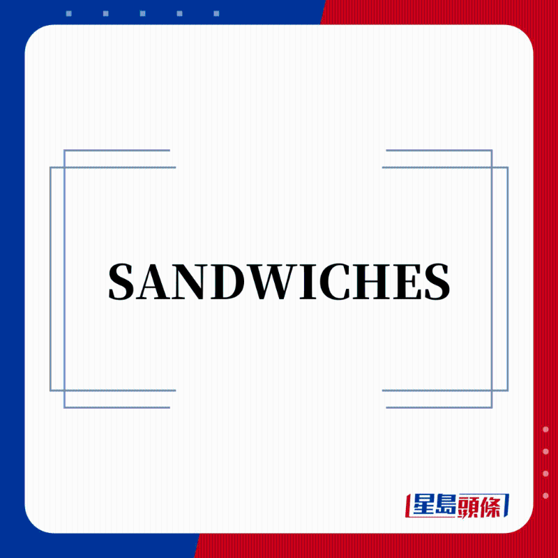美國Eggslut餐牌——SANDWICHES