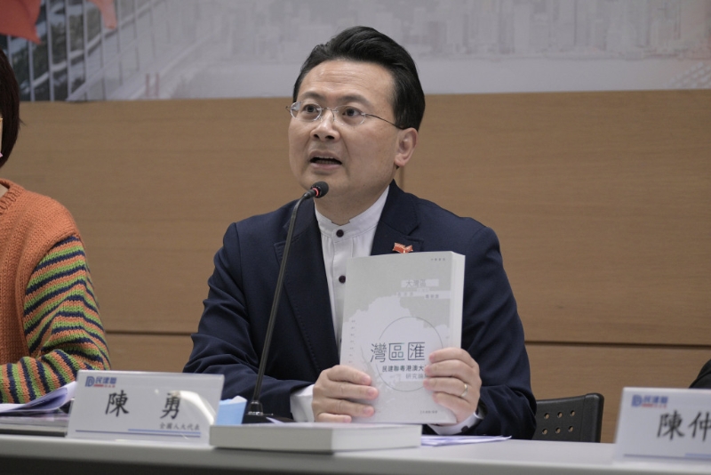 民建聯(lián)立法會(huì)議員陳勇。資料圖片