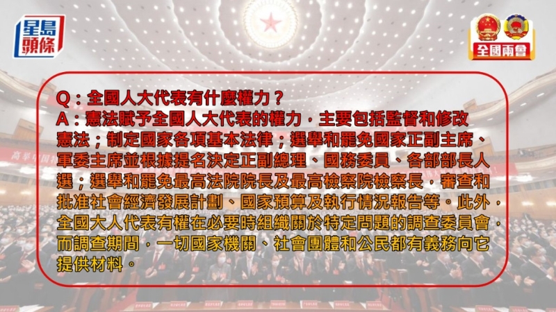 全國人大代表有什么權(quán)力？