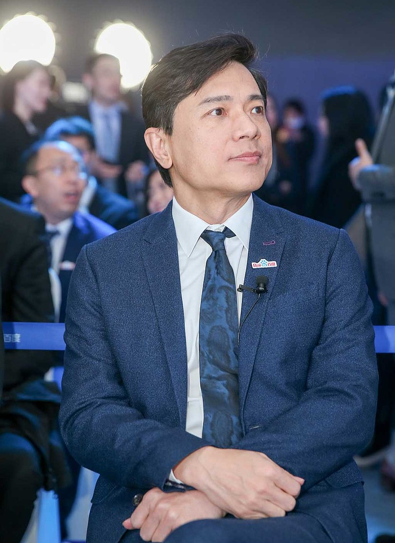 百度公司的創(chuàng)建者李彥宏。