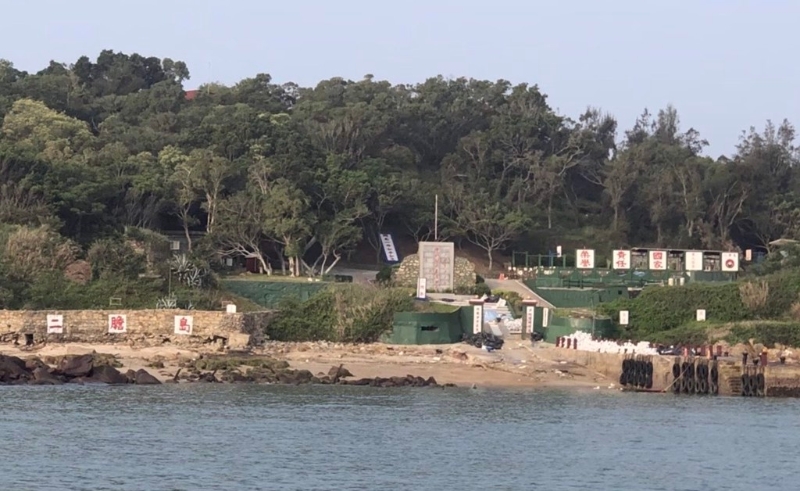 二膽陳姓上兵打算游到大陸，被大陸海警救起。（中時(shí)資料照／民眾提供／于家麒金門傳真）