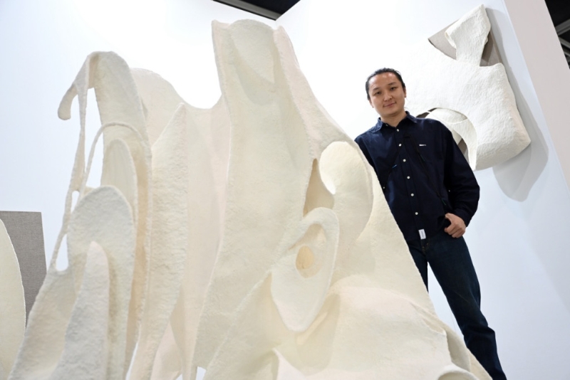 《Art Central 2023》藝術(shù)家霍云及其作品《當(dāng)記憶蛻變成你想象中的模樣》（P3）