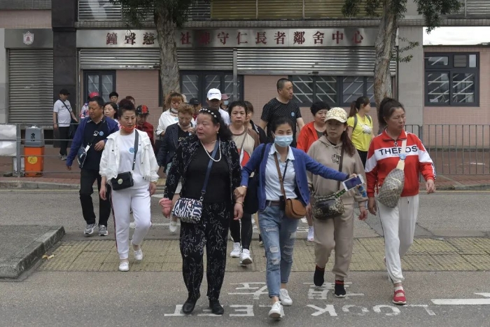自與內(nèi)地通關(guān)后，不少內(nèi)地人來港旅游