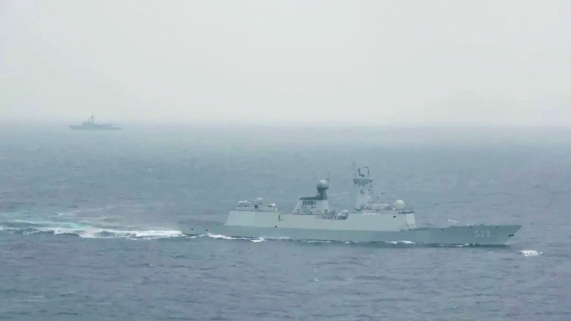 解放軍船只