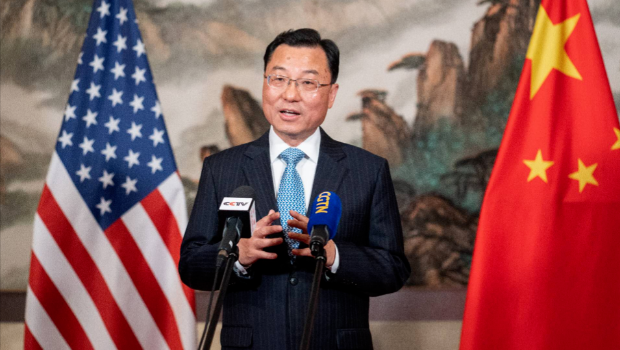 中國新任駐美大使謝鋒向中美媒體發(fā)表講話
