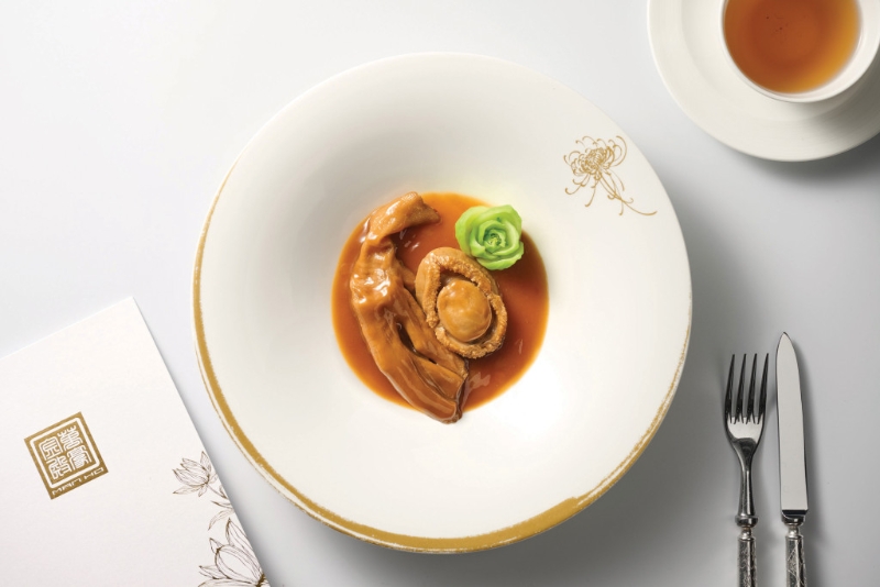 南非吉品鮑魚伴鵝掌(八道菜晚餐)