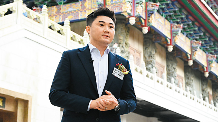 星島新聞集團執(zhí)行董事兼行政總裁蔡晉博士