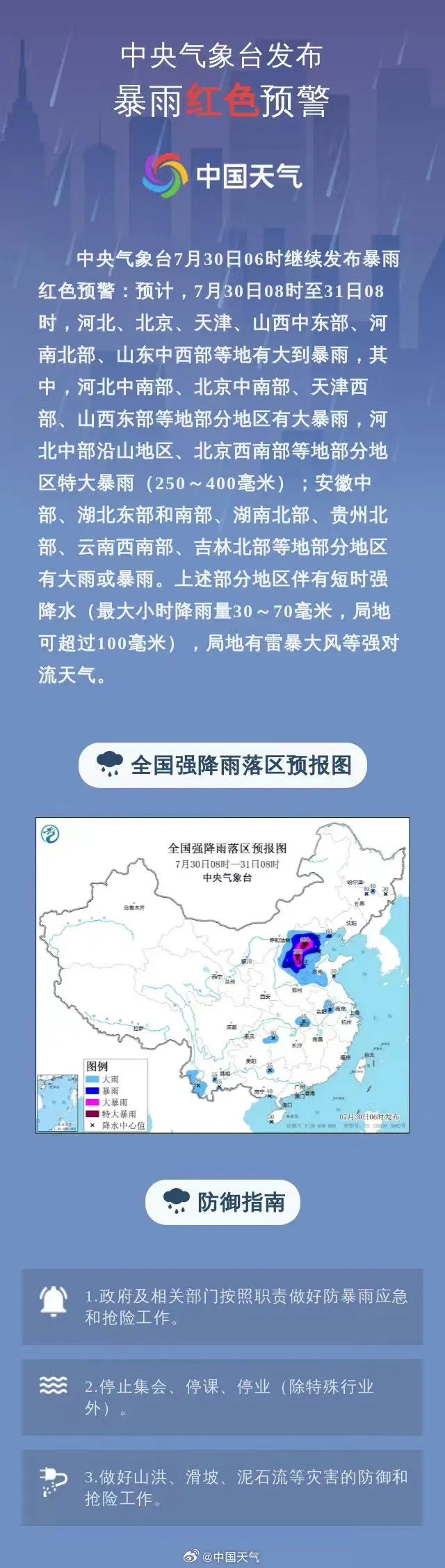 暴雨預(yù)警