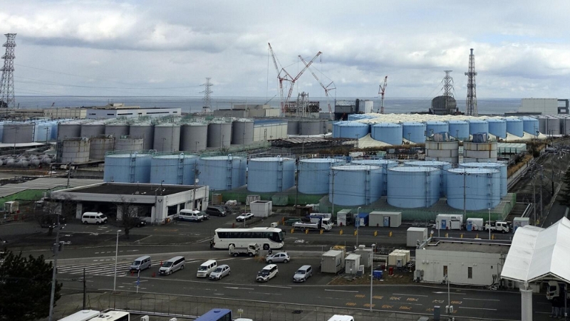 日本今日排放核廢水，中國展開海洋輻射環(huán)境監(jiān)測，跟蹤福島核廢水排海影響。AP