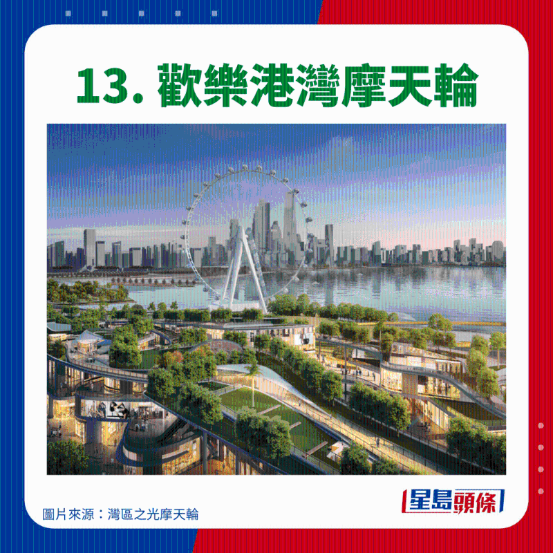 13.歡樂(lè)港灣摩天輪