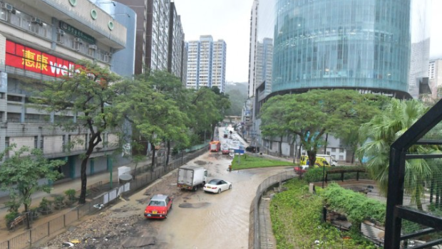 香港近日遭遇百年來最嚴(yán)重的暴雨襲擊