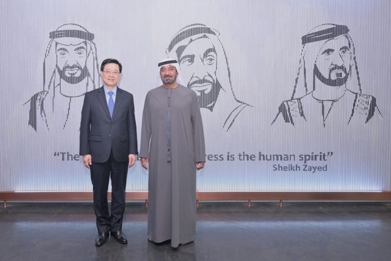 行政長官李家超早前出訪阿拉伯聯(lián)合酋長國。
