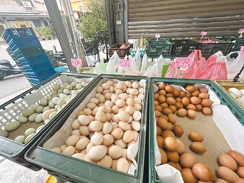 臺(tái)產(chǎn)蛋需求暴增，傳菜販2度喊漲
