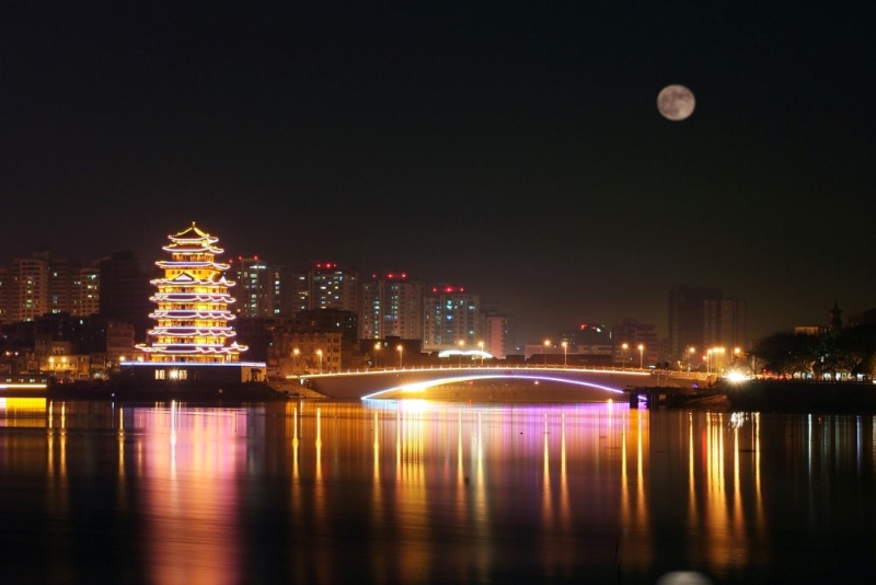 ▲合江樓：夢(mèng)回蘇東坡之境 （圖：惠州市人民政府門(mén)戶(hù)網(wǎng)站）