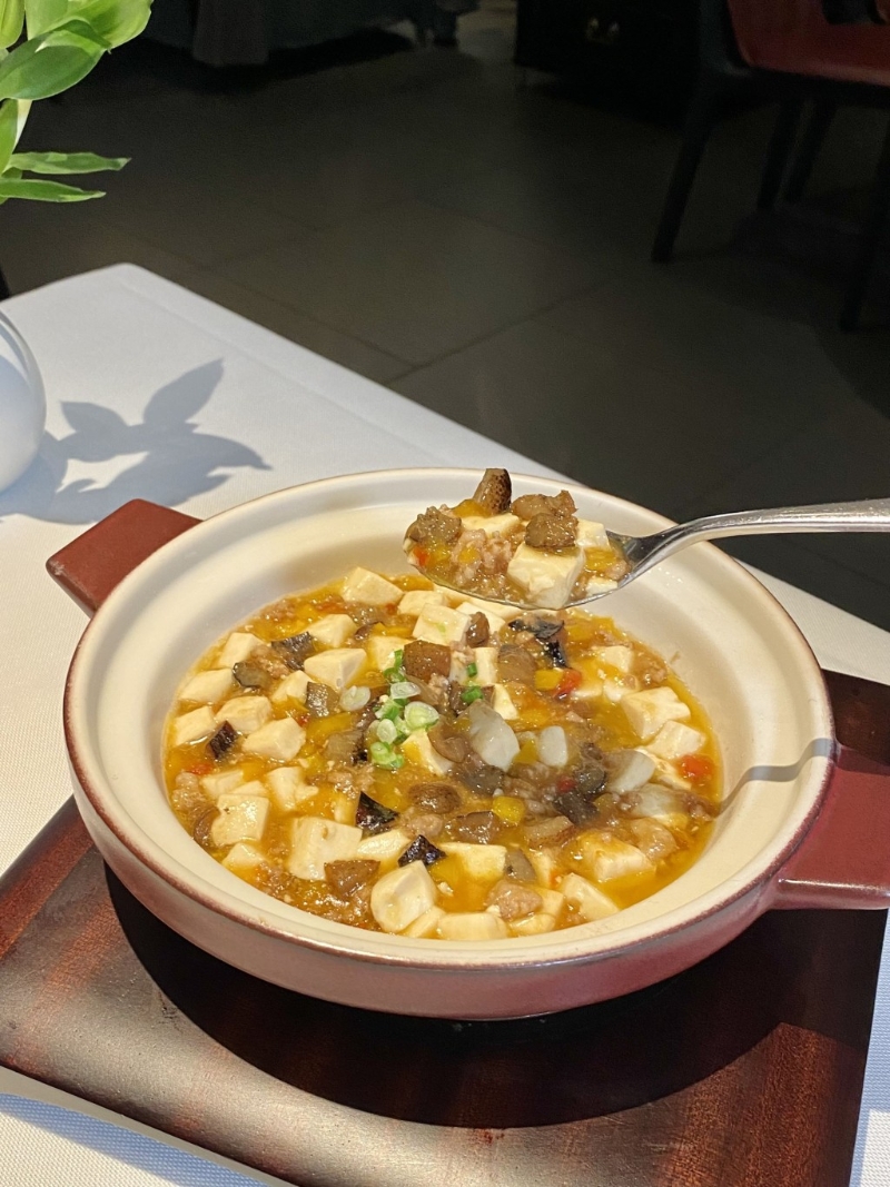 辣海參粒豆腐