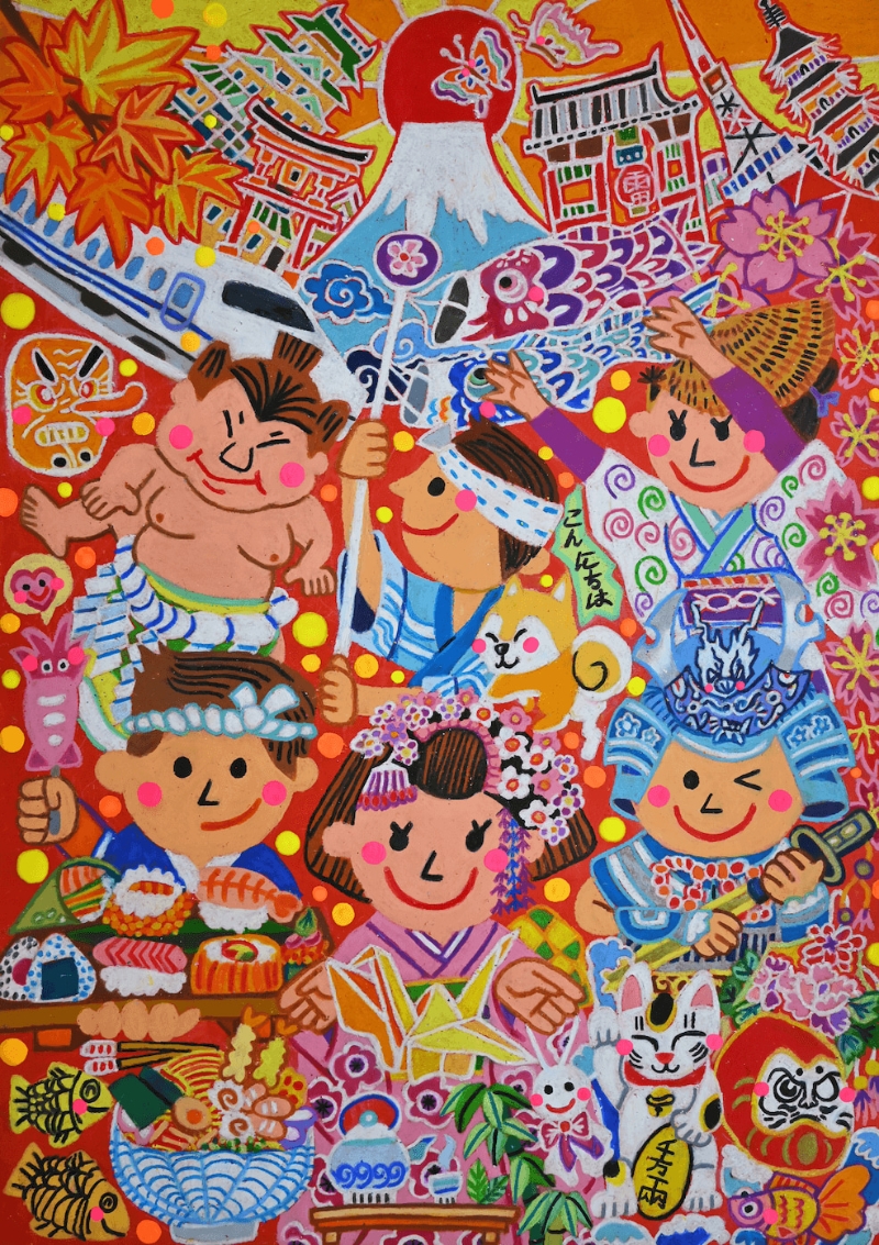 5.《日本秋祭in香港》海報設(shè)計比賽作品展覽