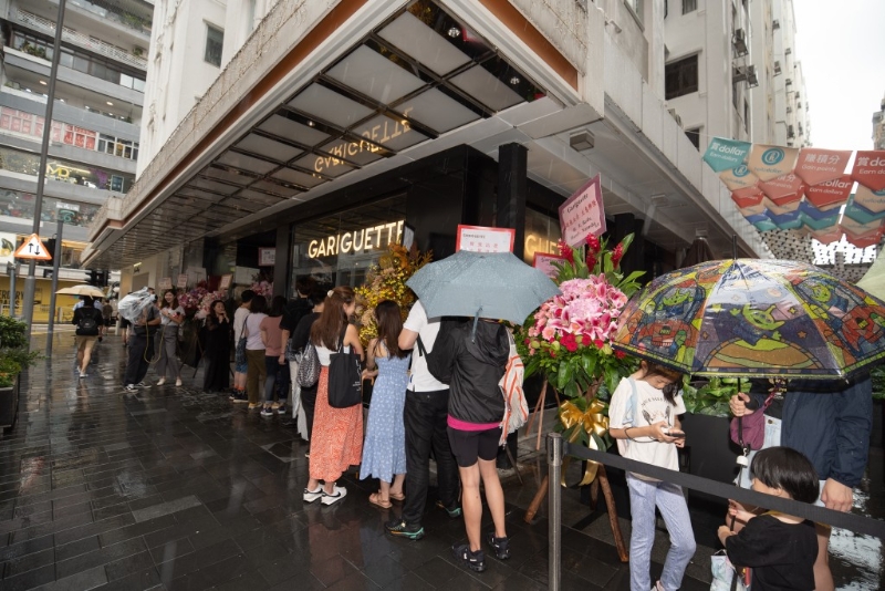 日本過江龍店GARIGUETTE來港后，人氣火爆。