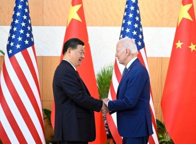 習(xí)近平同美國(guó)總統(tǒng)拜登舉行會(huì)晤