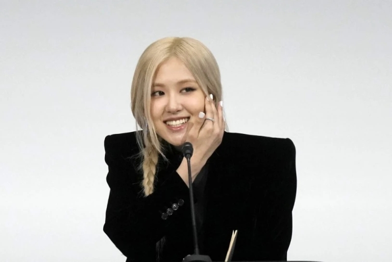 韓國人氣女團(tuán)BLACKPINK主唱樸彩英。