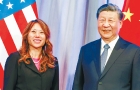 出席峰會回鄉(xiāng)尋根，加州財長馬世云“瞻前顧后”
