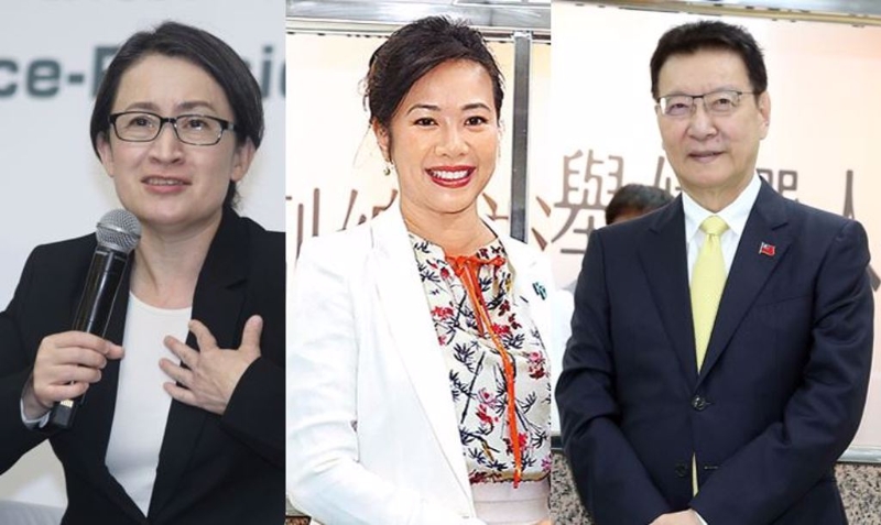 蕭美琴、吳欣盈、趙少康