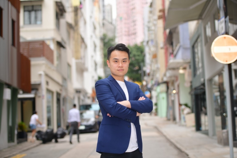青年民建聯(lián)主席施永泰首次參選區(qū)選。