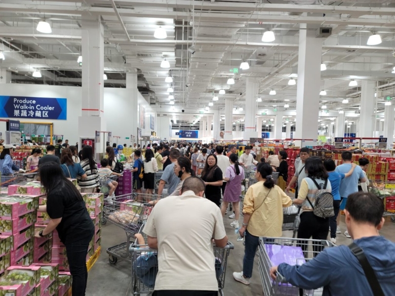 山姆超市成為港人潮圣熱點(diǎn)