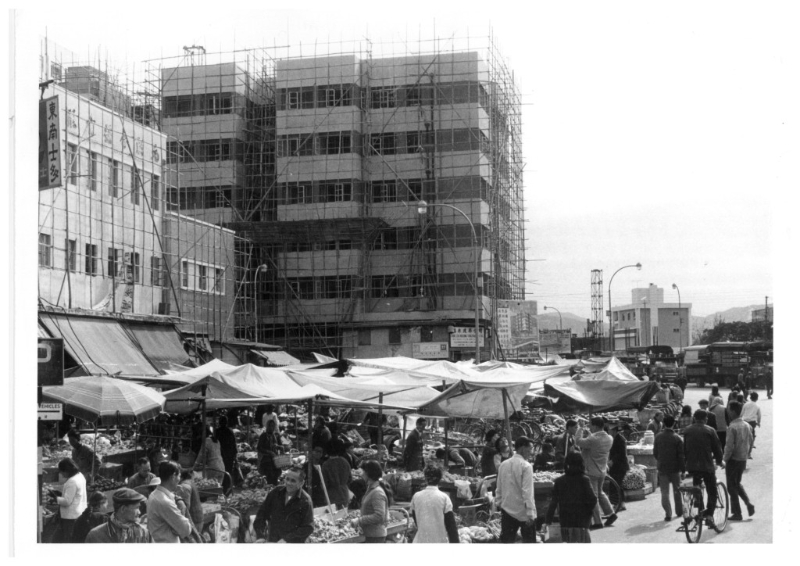 元朗市中心（攝于1972年）