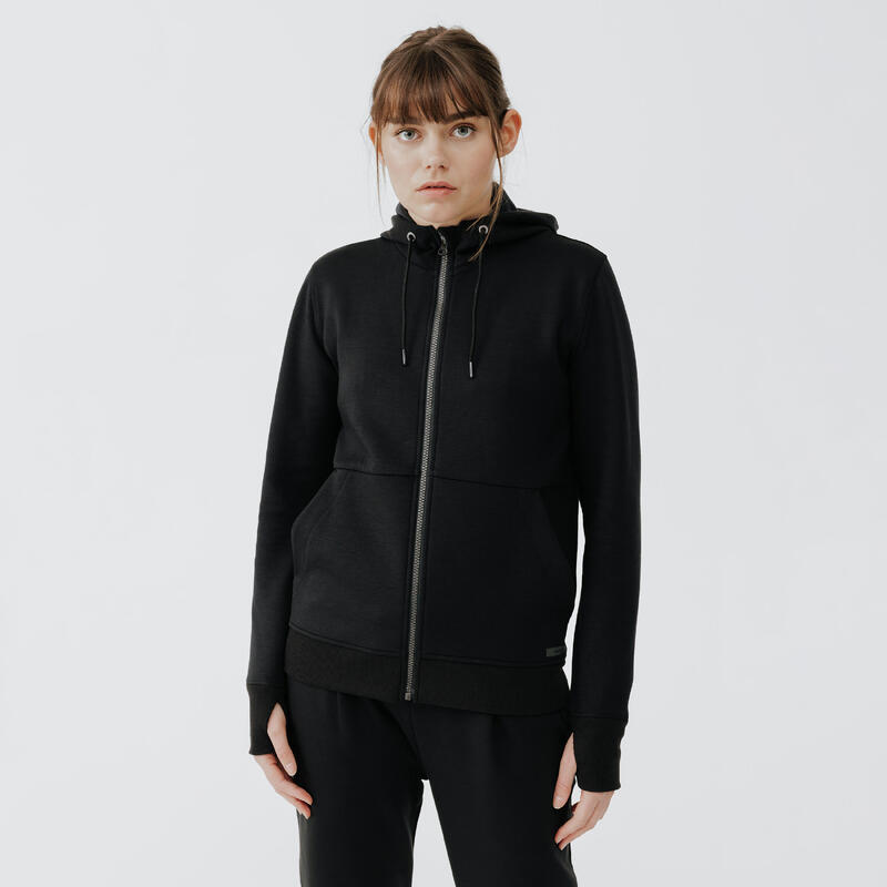 女款保暖跑步，慢跑連帽外套：$139（原價(jià)$199）