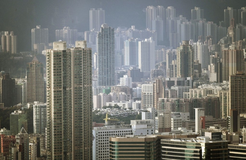 本港經濟復蘇步伐不似如期，加上在息口高企環(huán)境下，樓市表現疲弱。 資料圖片