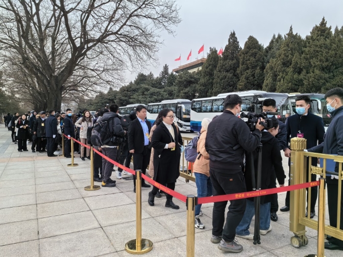 排隊等候入場