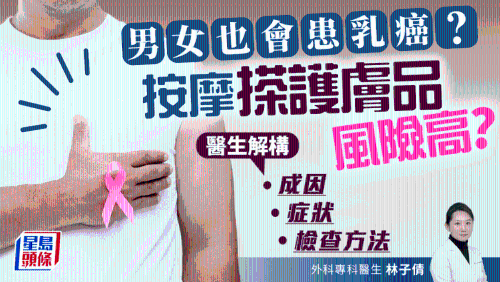 男女都會(huì)患乳癌？