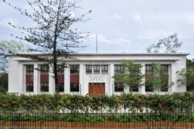 這座純白英式建筑物是不少電影取景地。 （圖片來源：香港青年協(xié)會領(lǐng)袖學(xué)院）