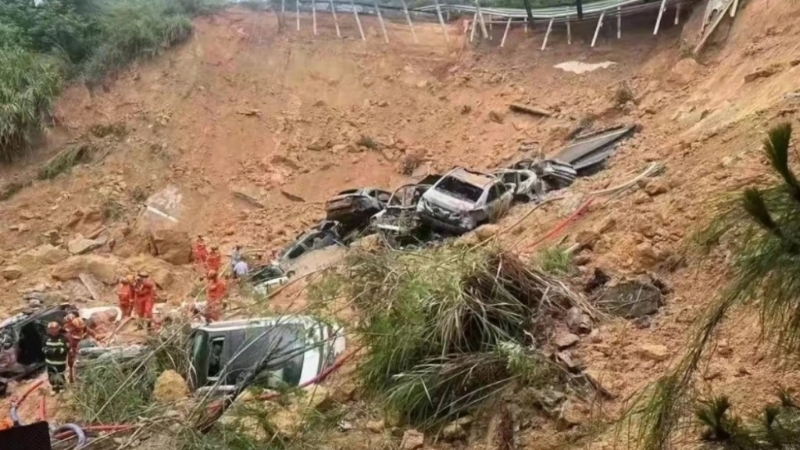 塌陷事件已釀成36人身亡。