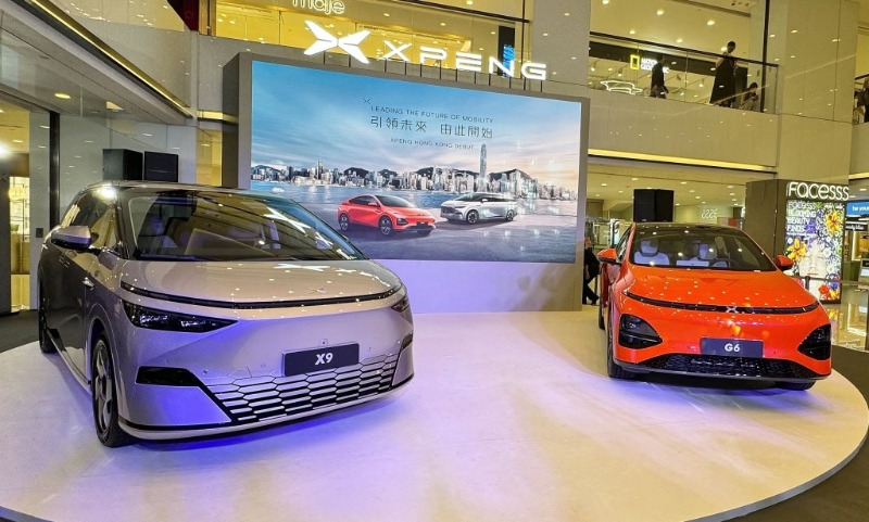 兩款率先推出的全新XPENG小鵬電動(dòng)車分別是G6智能SUV和X9旗艦豪華七人車。