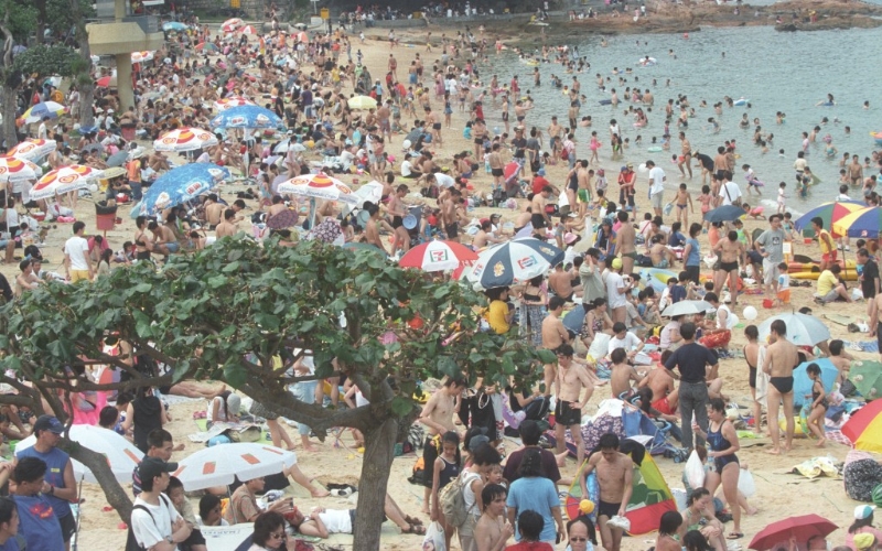 跟著龍舟游泳成為了節(jié)日習俗