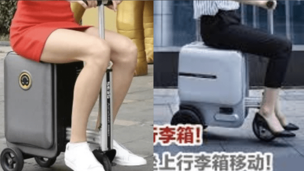 女子大阪街頭騎電動行李箱被檢控