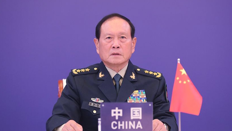 中國(guó)國(guó)防部長(zhǎng)魏鳳和。