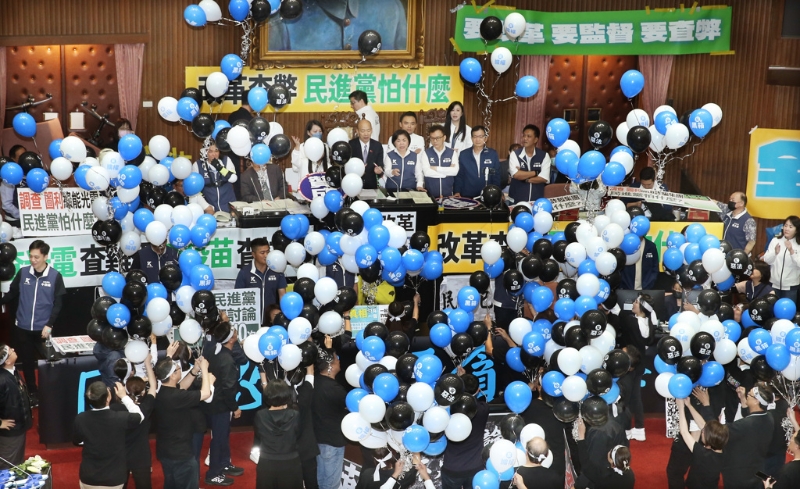 “國(guó)會(huì)”改革法案26日生效實(shí)施。 中時(shí)資料照