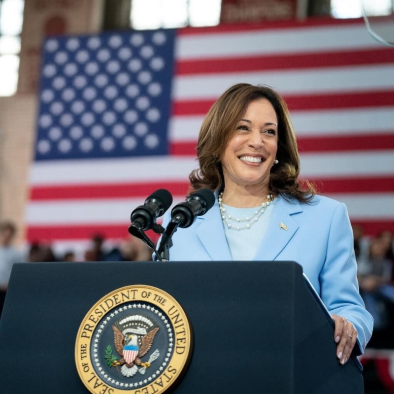 美國副總統(tǒng)哈里斯（Kamala Harris）。