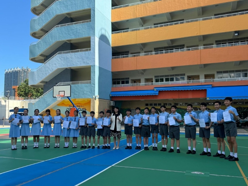 蔴地天主教小學(xué)（海泓道）今年有89%學(xué)生獲派首三志愿。（圖片來源：《親子王》）