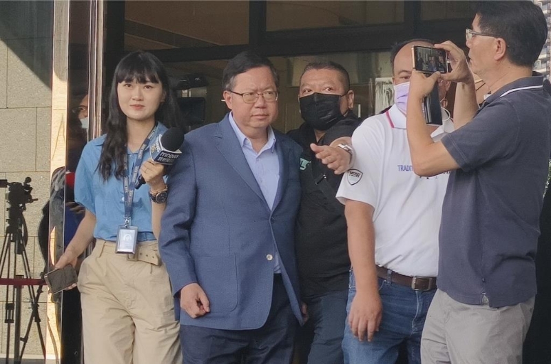 前桃園市長鄭文燦涉貪500萬元遭檢調(diào)偵辦。