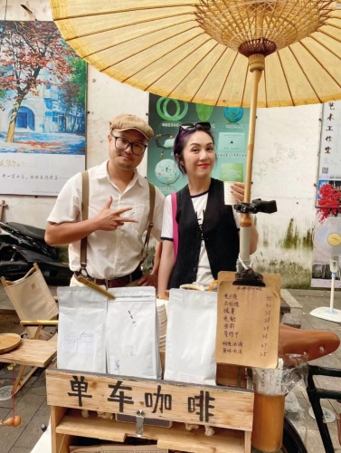 2. 赤坎老街 楊千嬅打卡美食，包括老街咖啡。圖片來源：小紅書@時光集物