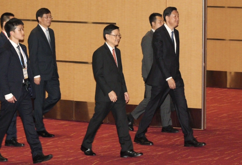 李家超到場出席晚宴。