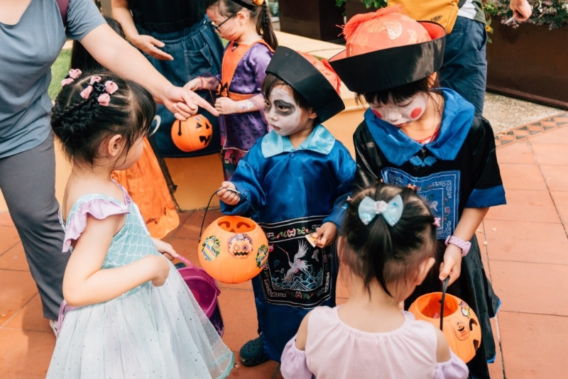 跟著糖果地圖到訪不同商戶領取糖果Trick or Treat?。▓D片來源：黃金海岸商場）